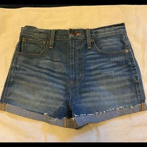 Madewell Jean shorts